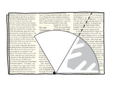 Anleitung für Eiskristalle aus Zeitungspapier