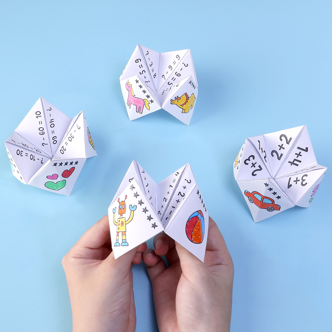 Mathe Schnipp-Schnapp Spiel für die 1. Klasse