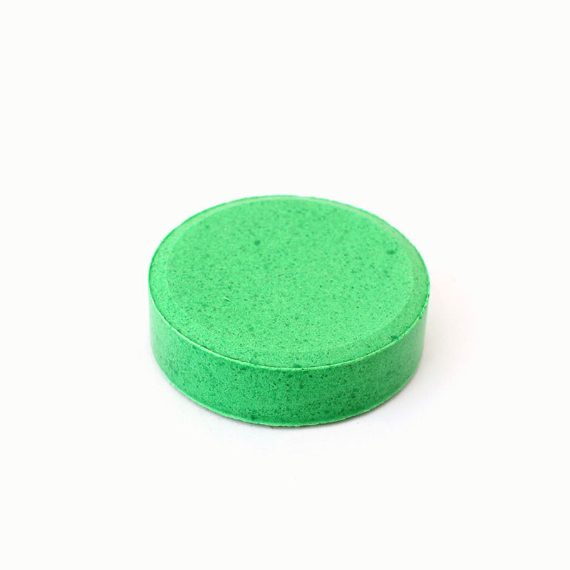 Tempera-Puck 44 mm, hellblau Neongrün