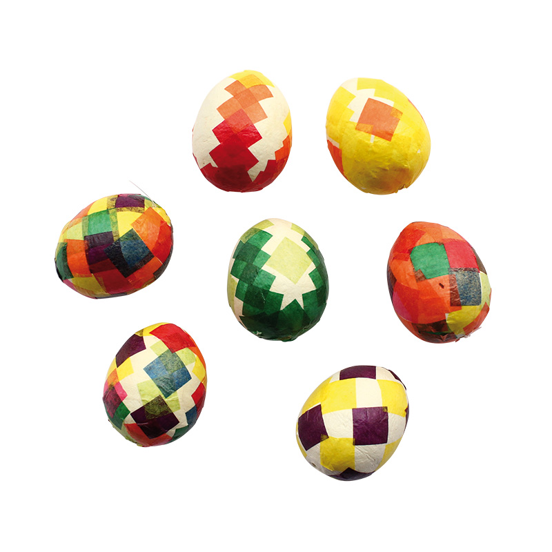 Kunterbunte Mosaik-Eier