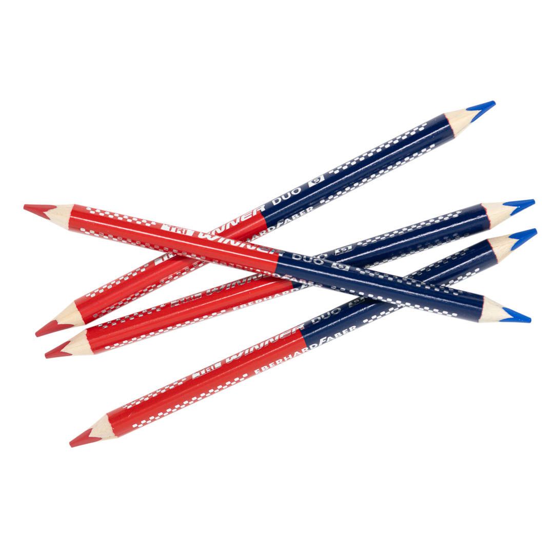 Silbenstift  mit einer roten und einer blauen Miene - zum Lesen lernen Grundschule Silben Methode